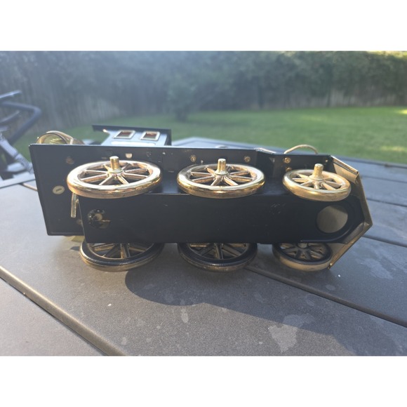 Vintage 60's/70's Musical Train Decanter & Shot Glass Set Iron Horse Locomotive - Picture 7 of 7